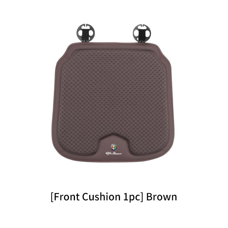 Thicken Non-slip Breathable Car Seat Cushion Protection Mat For Alfa Romeo 159 Giulietta 156 147 Giulia Mito GT Stelvio Spider SZ6