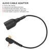 Two Way Radio Audio Cable Adapter Fit for Motorola MTH800 MTH850 MTP850 MTS850 to UV-5R K Head