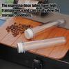 Coffee Bean Dosing Tubes Bean Container 60ml Transparent Storage Keeper With Lids For Bar Home Coffee Enthusiasts And Tea Lovers