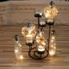 Christmas Tree Ball Luminous Plastic Bulb Shape Light Party Home Decor Wall Hanging Ornament Night Lamp Decoration