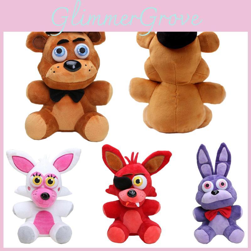 Adorable Five Nights At Freddy's Plush Toy Bear Fox Bonnie Golden For Kids Home Decor