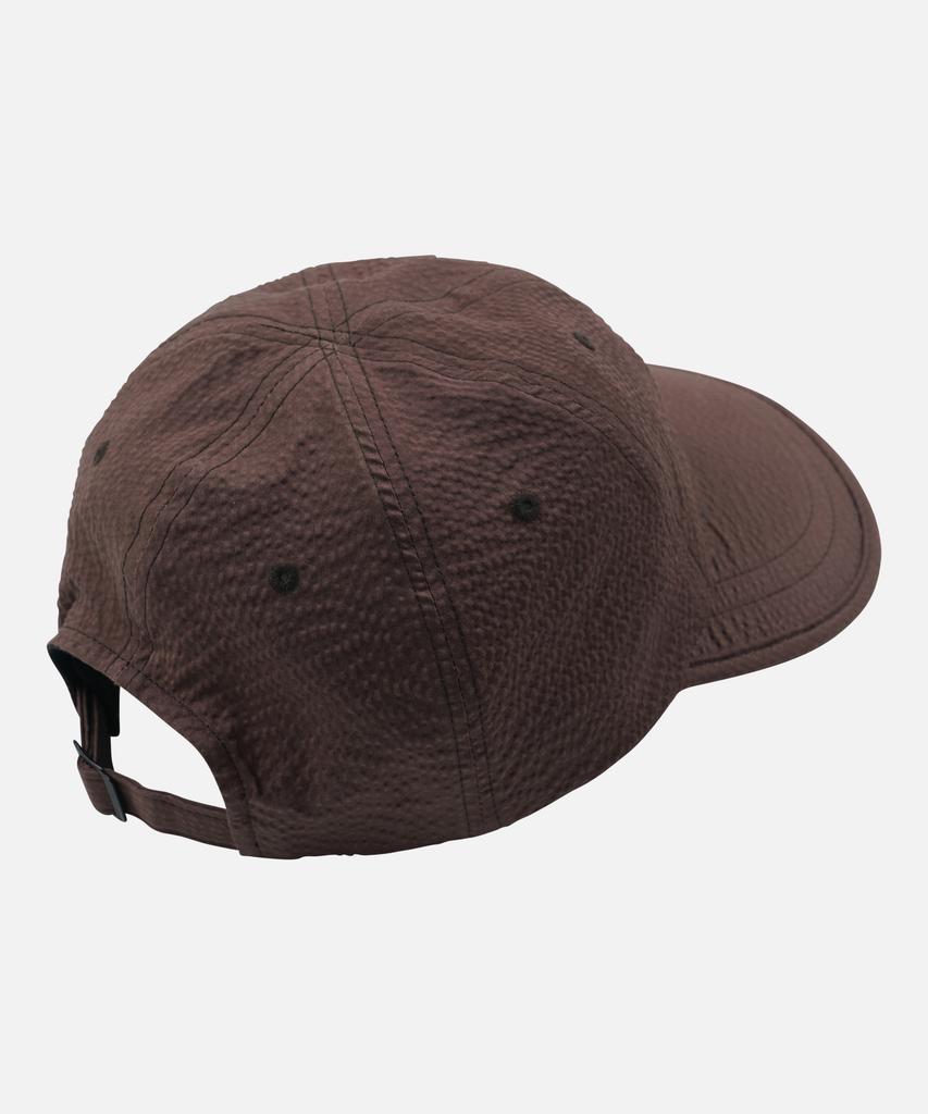 FRIZMWORKS Seersucker Feather Cap _ Brown