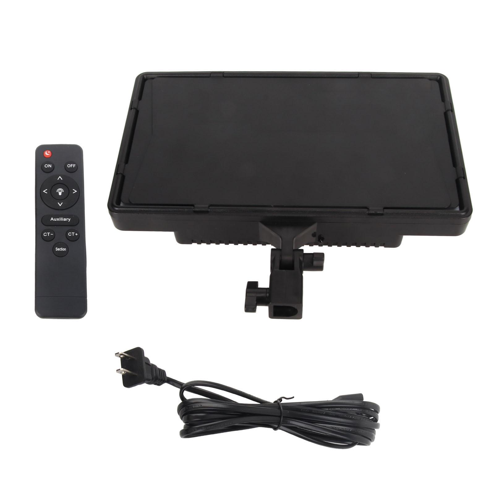 

Светодиодный видеосвет 40 Вт алюминиевый сплав 3200 до 6500 К плавное затемнение фотосвет для блоггеров US Plug