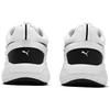 Puma Zapatillas Deportivas Casuales Unisex de Caña Baja para Actividad Todo el Día Tela Cuero Sintético Acolchadas Antideslizantes Transpirables Blanco Negro 386269-04