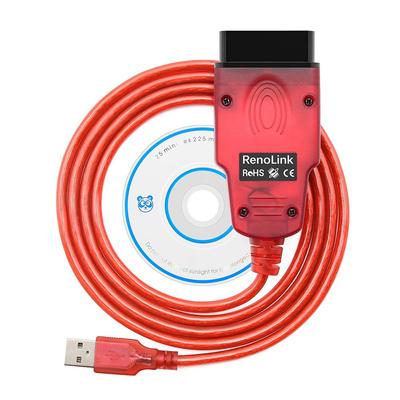 2025 Neuestes Renolink V2.11 Für Renault Auto Diagnosekabel Schlüsselcodierung ECU Programmiergerät Besser als Reno link V1.99 V2.10 V1.87 Auto Diagnosewerkzeug