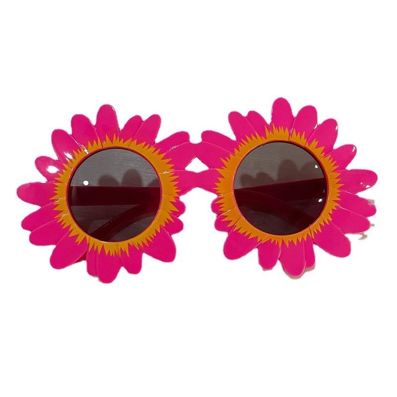 Cute And Funny Sunglasses Children'S Glasses Sunflowers Daisies Babies Uv375 Resistant For Men Women Aged 3-12