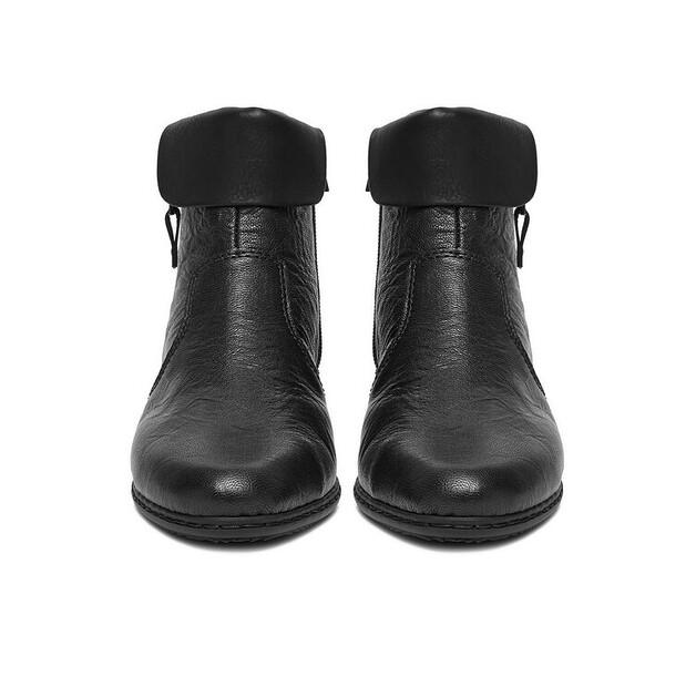 Rieker Y07A8-01 Black Ankle Boots