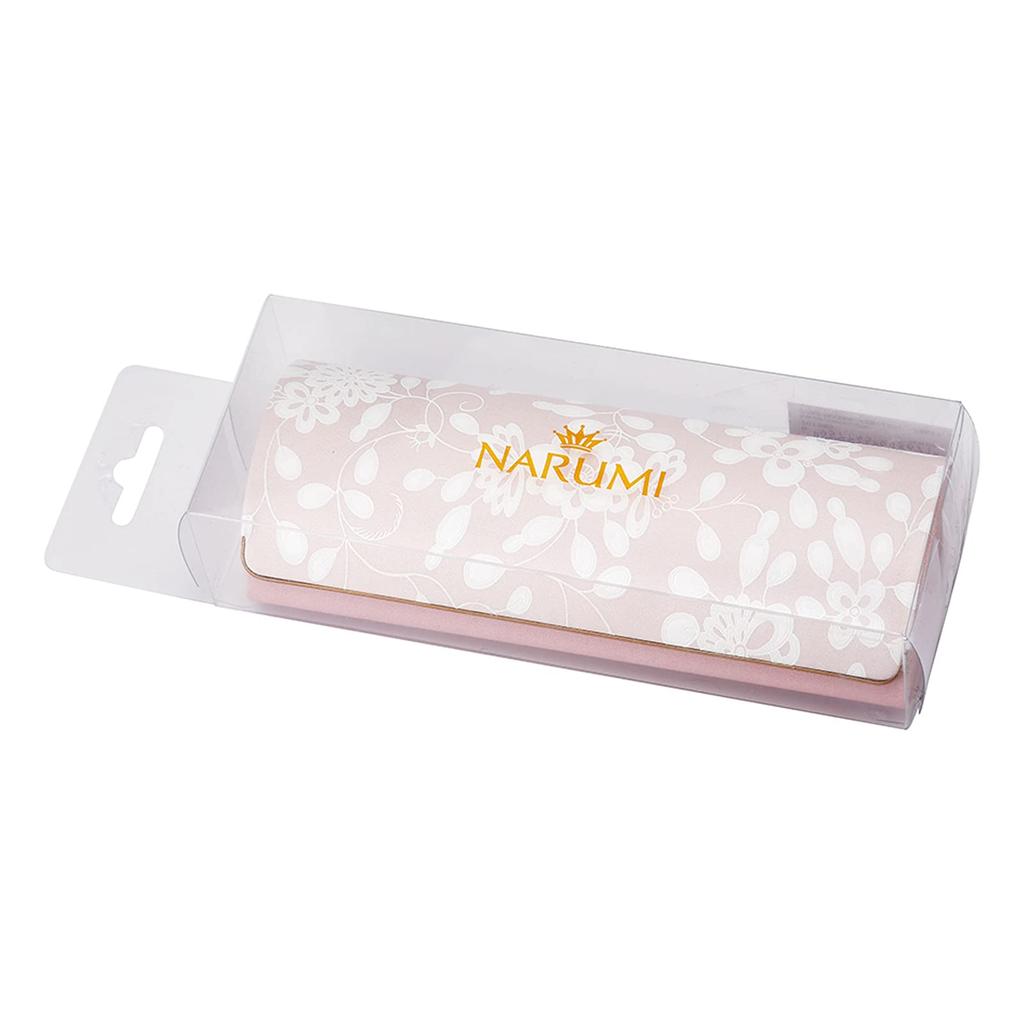 Pearl NARUMI Eyeglass Floral Case, Pink, Hard, Magnetic, Pattern, NA-6