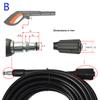 5m 6m 10 Meters 160bar 2320psi High Pressure Water Cleaning Hose Cord Pipe for Interskol Elitech High Pressure Washer Hose