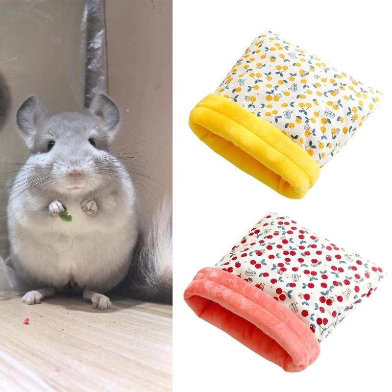 Hamster Rodents Hideaway Toy Gerbil Shelter Hideouts Pet Pocket Bed for Ferrets Hamster Toy Guinea Pigs Toy