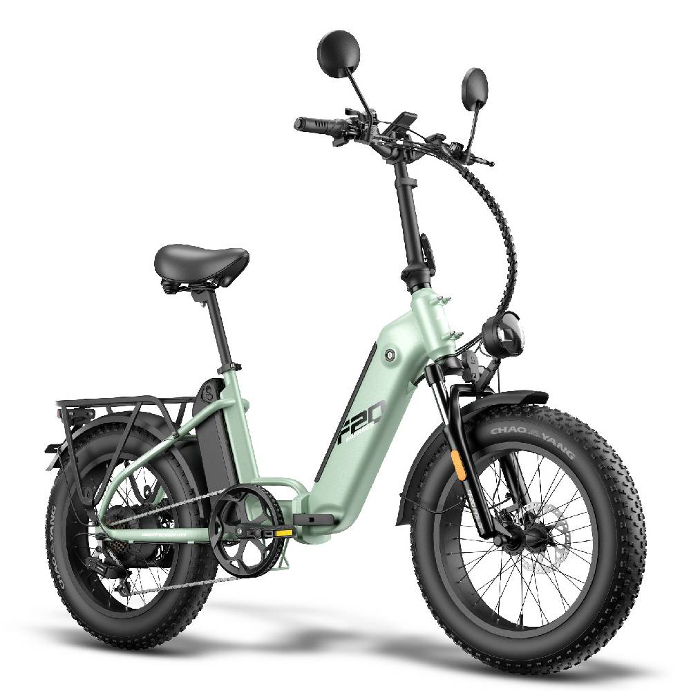 Elektrický bicykel Fafrees FF20 Polar 20" Fat Tire 500W Motor Skladací Mestský Elektrický Bicykel 48V 24AH LCD Displej 7 Rýchlostí