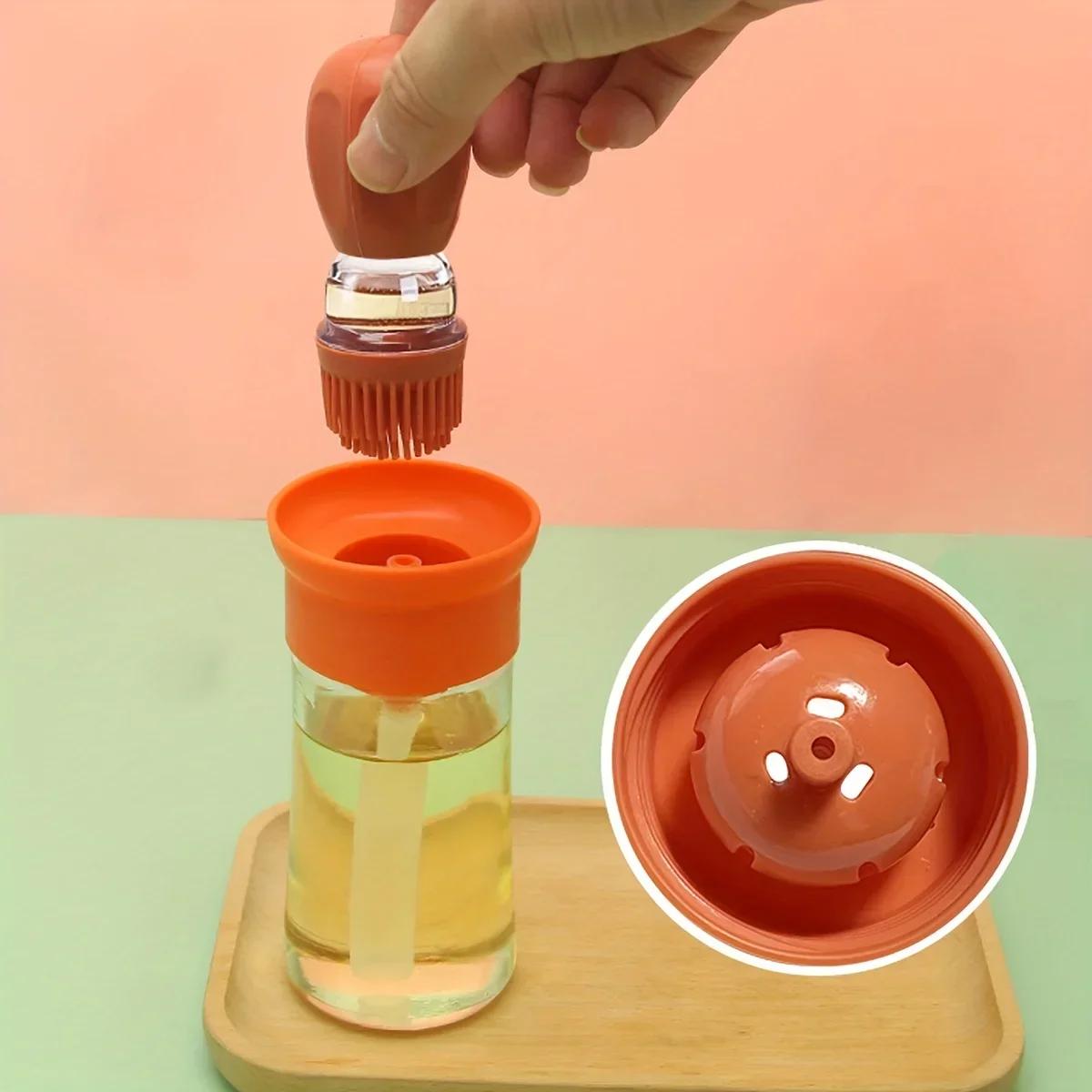 Creative Fashion 1Pc Kitchen Silicone Baking Brush Oil Brush Kitchen Supplies Kitchen Accessories Essential For Barbecue