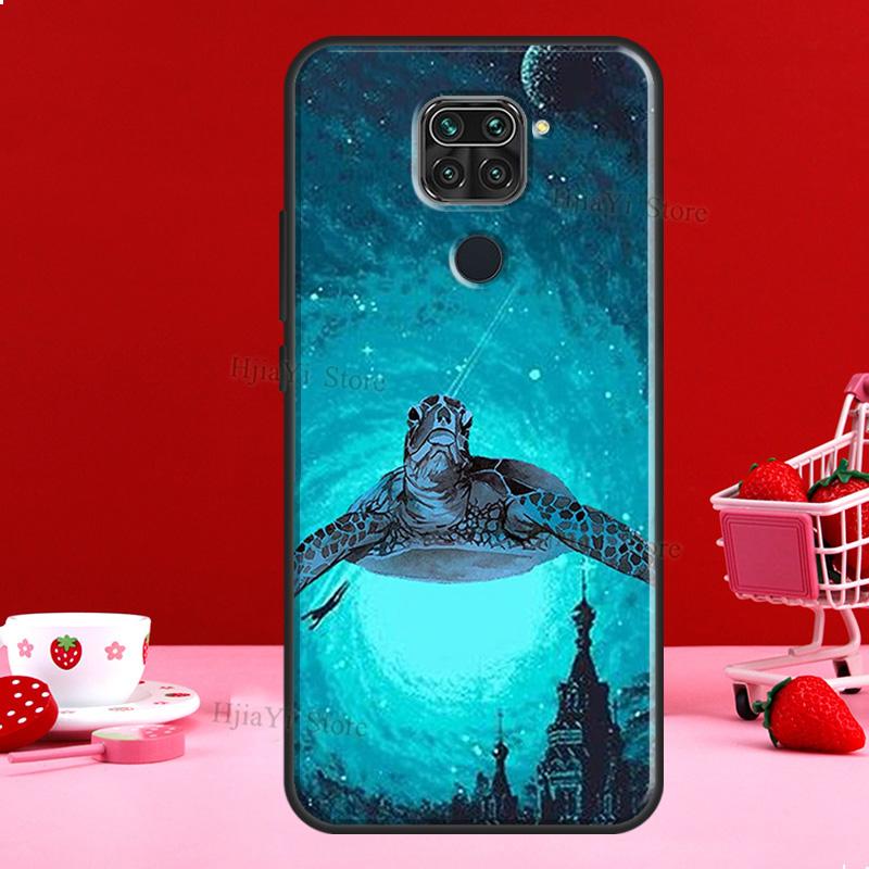 Sea Turtle Case For Xiaomi Redmi Note 11 10 9 8 12 Pro Plus 12S 11S 10S Cover For Redmi 12C 10C 10A 9C
