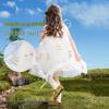 ASK JUNIOR Girls' Sleeveless Fairy Mesh Princess Dress
