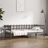 VidaXL Daybed Grey 90x200 Cm Solid Pine Wood 820758