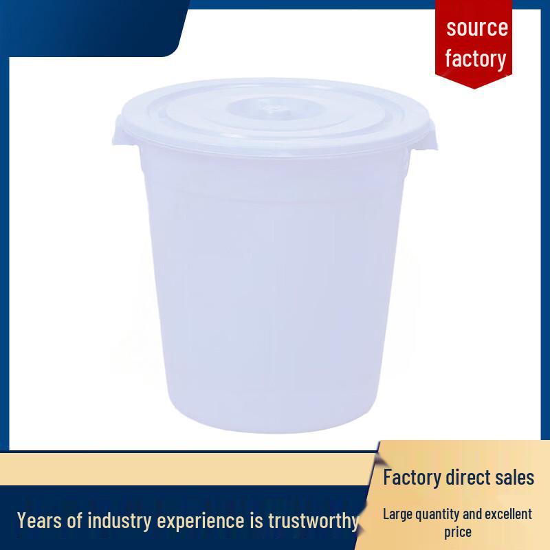 Lvkun Extra Large Thickened Plastic Water Storage Buckets with Lid