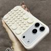 Circular Suction Cup Silicone Shockproof Phone Case For iPhone 17 Pro Max 16 15 14 Adsorption Strong Multi Function Soft Cover