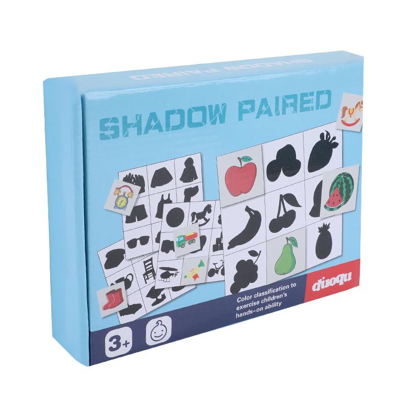 

Cross-Border Children s Shadow Matching Puzzle: Early Education Toy for Intellectual Development and Hand-Eye Coordination