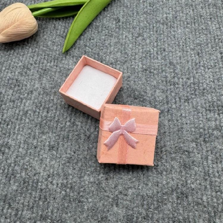 30pcs Jewelry Gifts Boxes Small Cardboard Box Organizers with Lid and Bowknot for Rings Earrings Necklaces Pendants