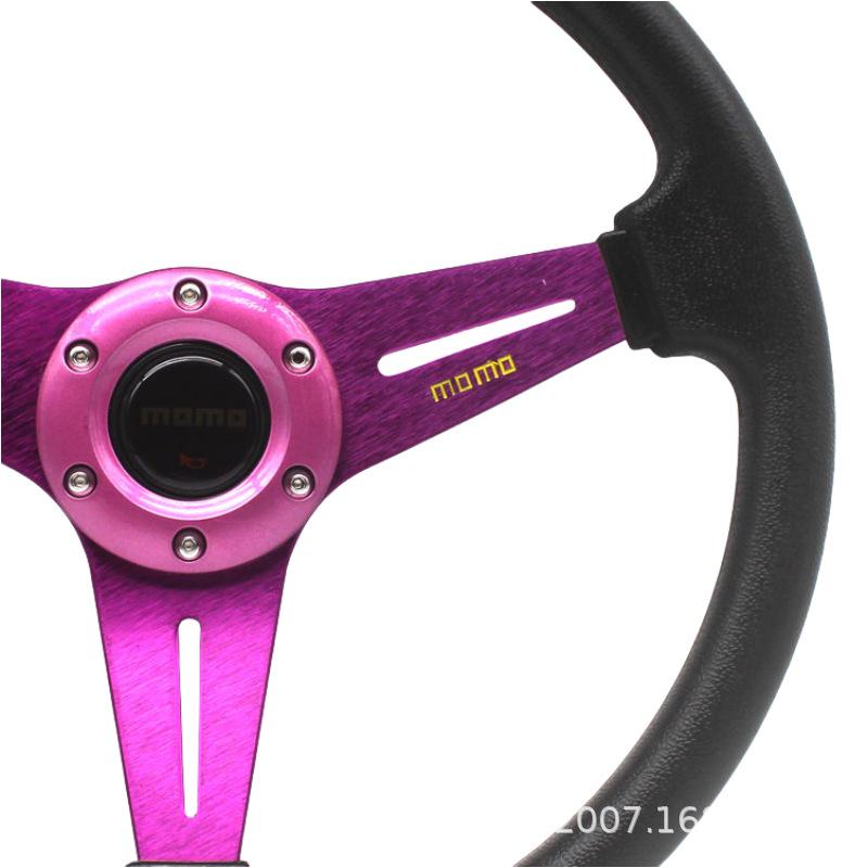 Volante de Carreras de PU de 14 Pulgadas para Karts