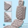 Universal Suction Cup Bath Mat & Backrest Pillow for Adults