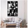 Photo Black White Wall Picture Living Room Decor Vinyl Records Lovers Art Canvas Painting Nordic Poster And Print Vintage