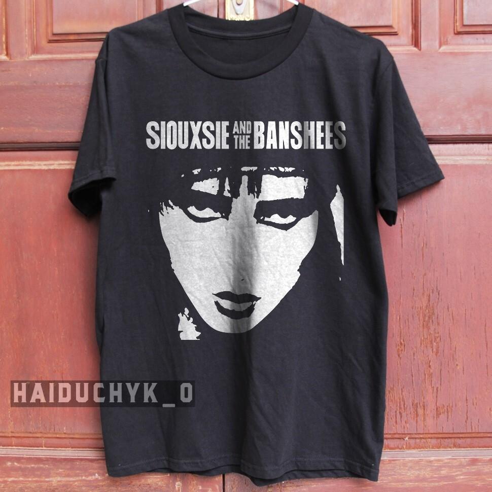 SIOUXSIE AND THE BANSHEES Unisex Black T-shirt Size S-5XL Unisex T-Shirt
