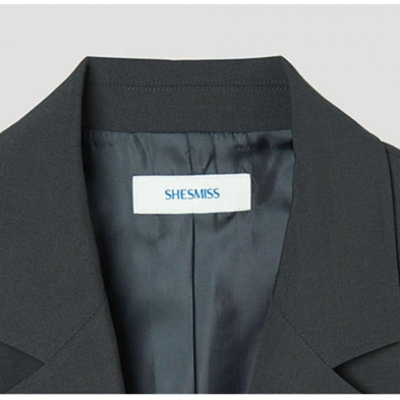 [shs Miss] One Button Short Sleeve Set Up Jacket Swsjkp22020 Ch