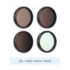 UV/CPL/ND8/16/32/64 Filter Kits For DJI Osmo Action 5 Pro 4 3 Optical Glass Aluminum Alloy Frame Action Camera Accessories