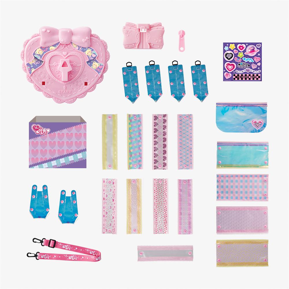 [young toys] Zipper-Pop Secret Art Bling Bling Jelly Bag Making Kit