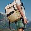 New Skechers Fabric Outdoor Bag Backpack Regular Unisex Irish Cream L324U038-028R