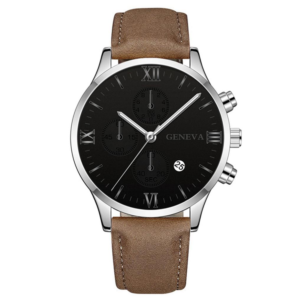 Men's Luminous Running Alarm Clock Watch