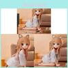 My Cat Is A Cute Girl Collectible Cat Figure For Desk Decor Gift