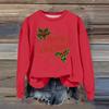 Women's Fashion Casual Long Sleeve Loose Christmas Printed Sweatshirt