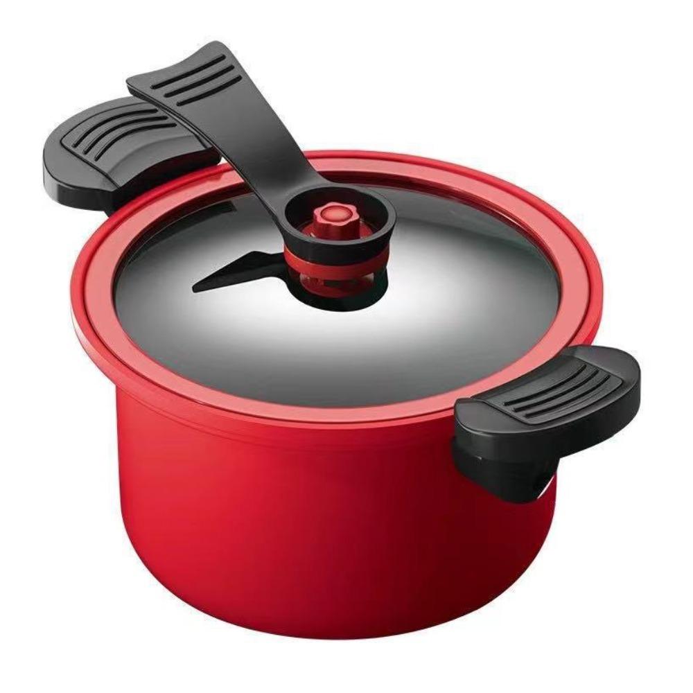 3 Liter Stainless Steel Pressure Cooker For Gas Stoves - Mini 18cm Pot For Fast Cooking