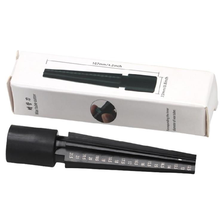 Iron Candlewax Engraving Instrument Twinned With Simple Scale Measure For Hoop Measurement