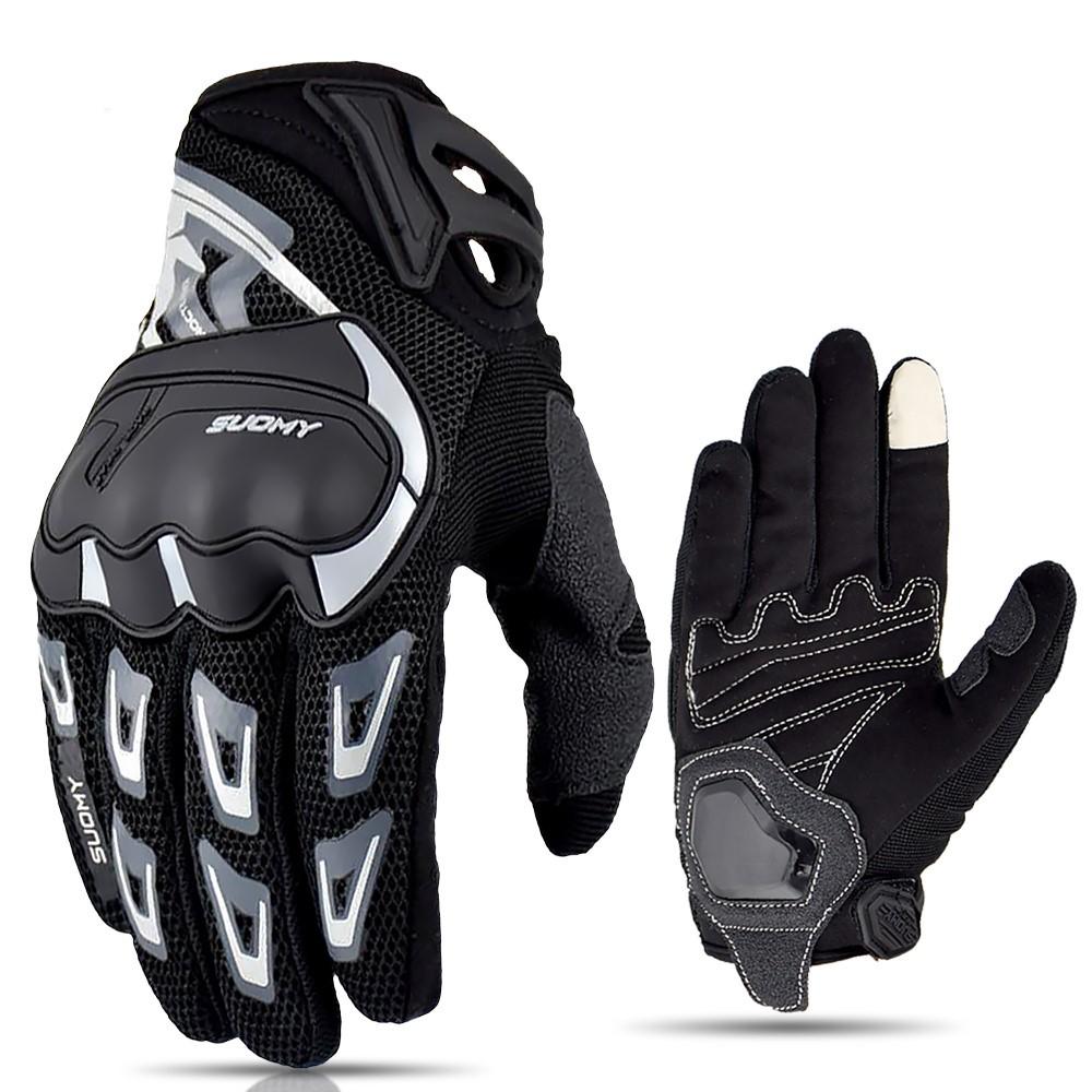 Suomy Motorcycle Gloves Men Summer Breathable Touch Screen Moto Biker Guantes Motobike Riding Protective Gear Fit Women Pink