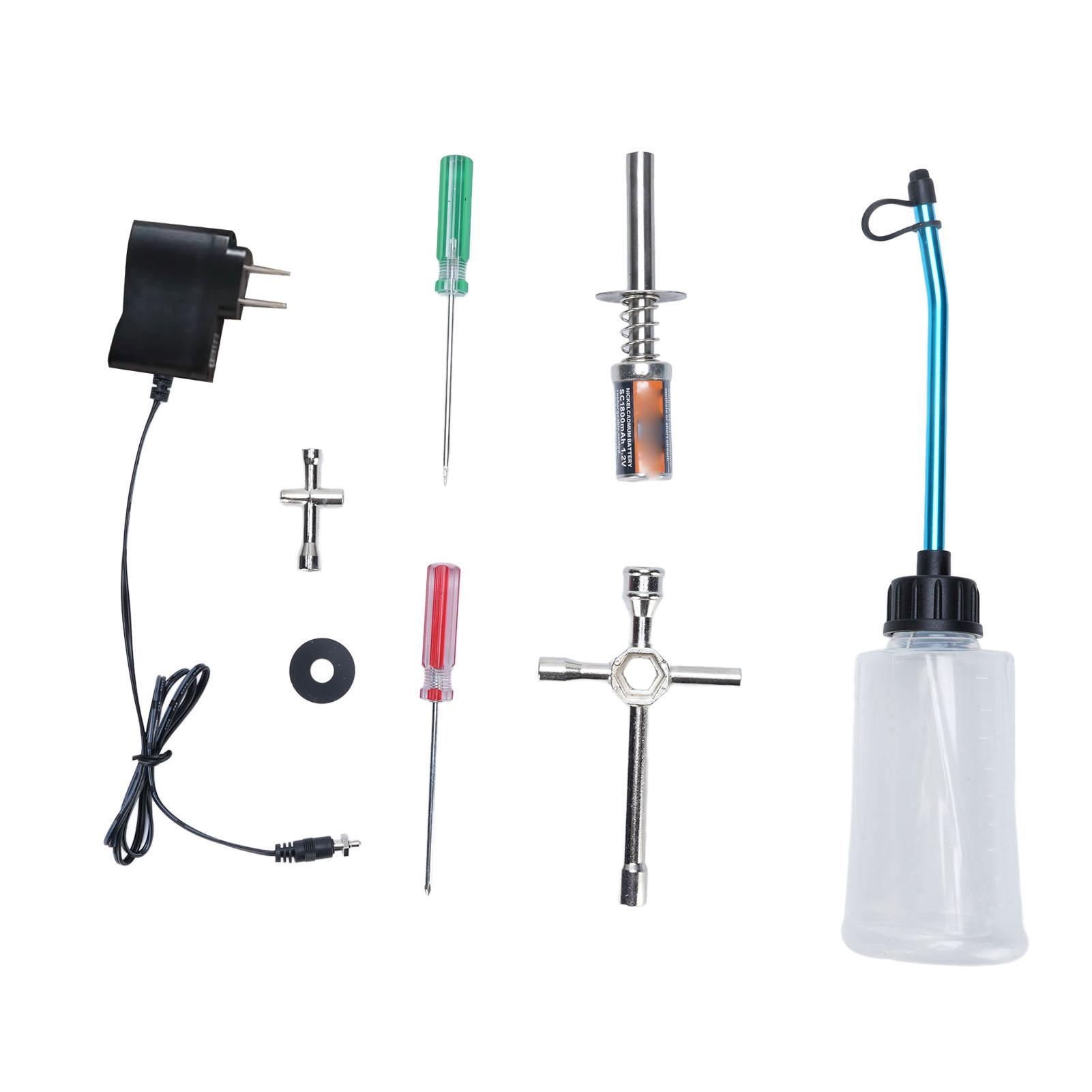 

Igniter Engine Starter Tool Kit Metal RC Engine Ignition Set for 80141 80142A RC Accessories US Plug