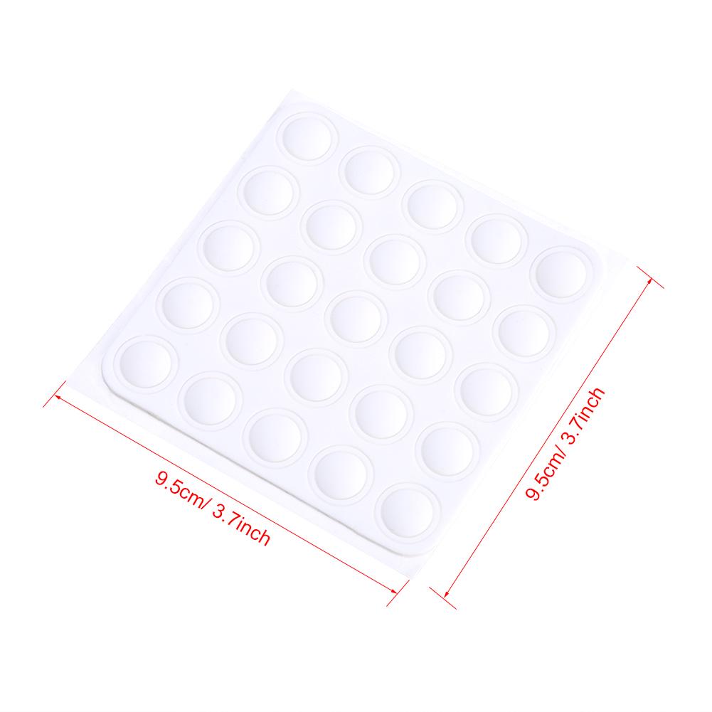 1 x 25Pcs Nail Color Button UV Gel Polish Display Label Sticker Adhesive Paster