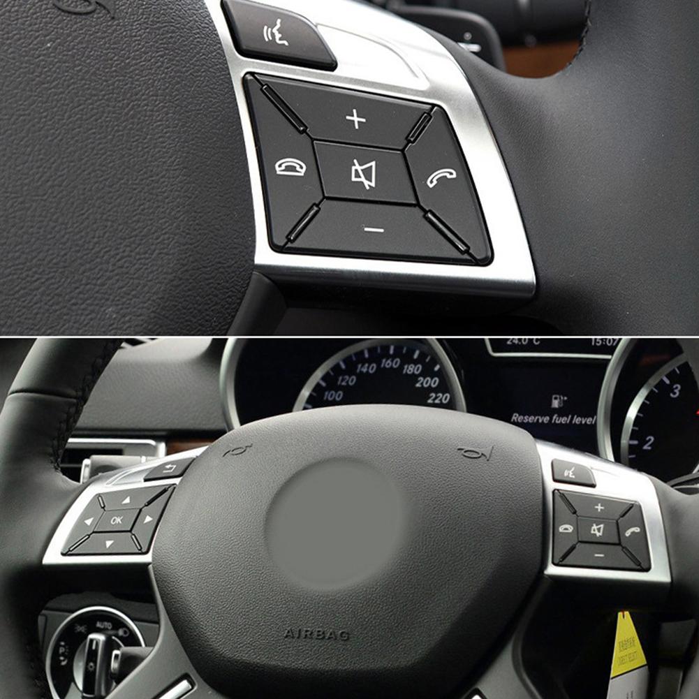 Steering Wheel On/Off Button 1669052800 Steering Wheel Multifunction Key Hard-wearing for Mercedes Benz G W166 2013-2018