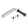 Electric Fence Gate Kit PP Iron 5 Meters Animal Spring Door Accessory with Handle Insulated Nail for Livestock