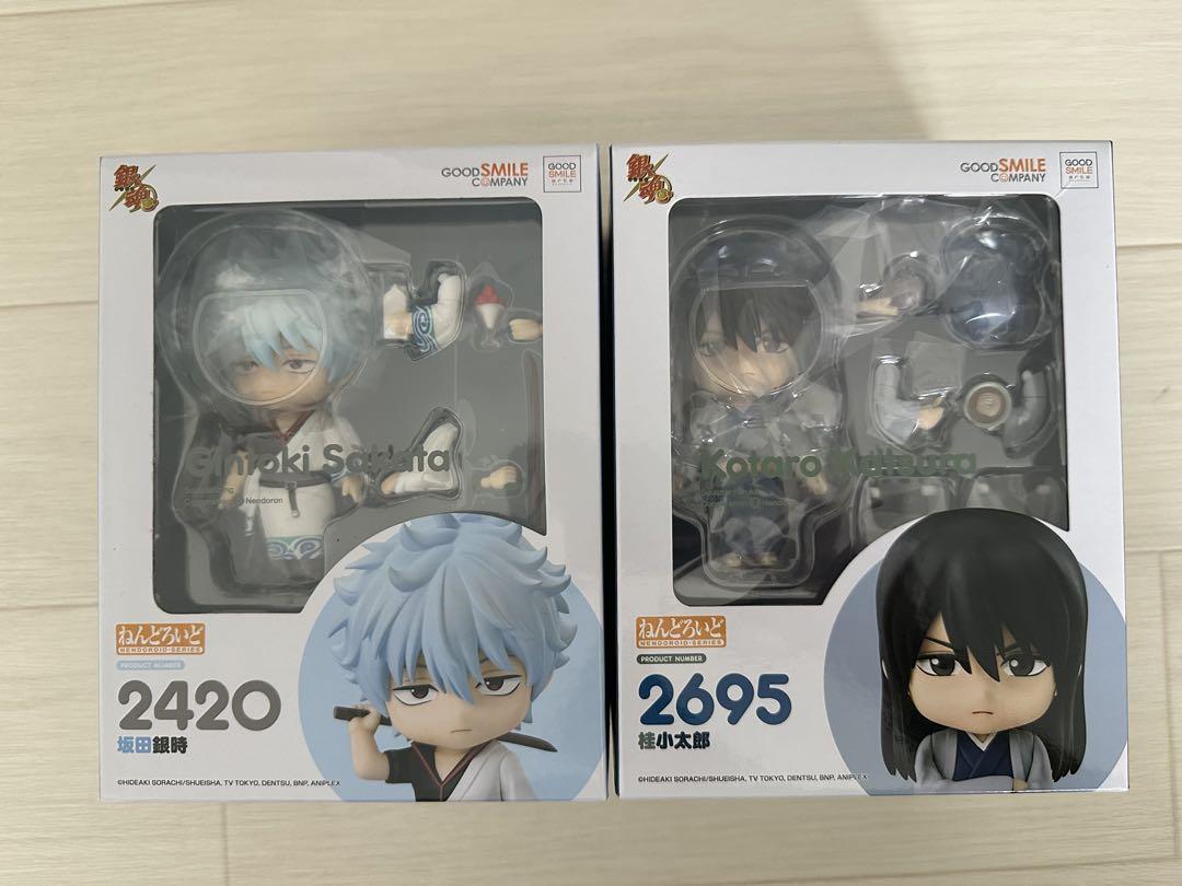 

[USED] Nendoroid 2420 2695 Gintama Gintoki Katsura Overseas Official Product