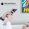 1/4PCS Magnetic Cellphone Finger Ring Holder Stand Zinc Alloy Grip Hook Phone Kickstand Suitable for Magnetic Car Mount