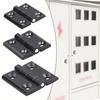 1pcs Butt Hinges Door Metal Zinc Alloy Hinges Cabinet Aluminium Box Hinges For Wooden Box Furniture Electric Cabinet Hardware