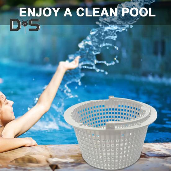 Pool Skimmer Basket SPX1091C Replacement Basket with Handle Pool Debris Collector Basket for SP1091LX SP1091WM Skimmers