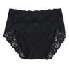MY Cotton Lace Regular 2 Colors [KISS LIFE] Shorts, Women's Shorts, 100% Cotton, Underwear, Breathable, Stretchy, Fit, (M, Black) (kml170103a2)