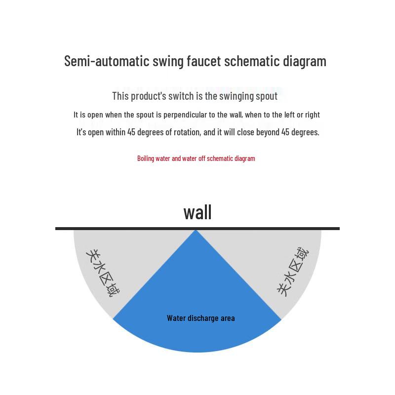 TLXT304 Stainless Steel Semi-Automatic Kitchen Faucet