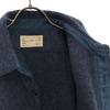 FULLCLOTHINGFACTORY Made In Japan Long Sleeve Wool Shirt 38 Blue Jacket Men's Used