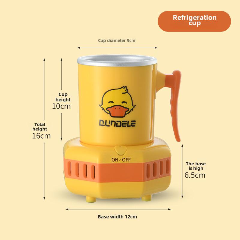 "2023 Summer Quick Cooling Cup: Portable Ice & Heat for Office Desks"