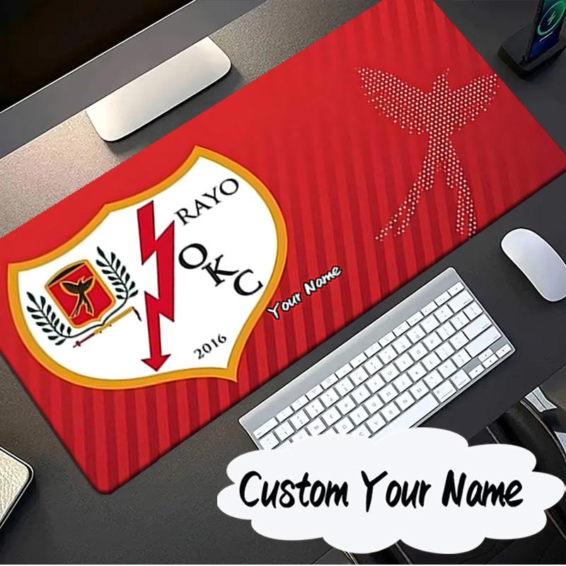 Custom Name Mouse pad Rayo Team Crest Mouse pad, Gaming Mouse Pad, keyboard pad, Desk Decor for computer notebook Fan Birthday Gift